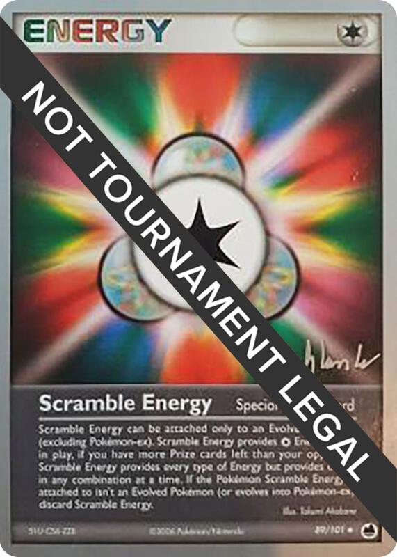 Scramble Energy - 2008 (Dylan Lefavour) 89/101 from World Championship Decks