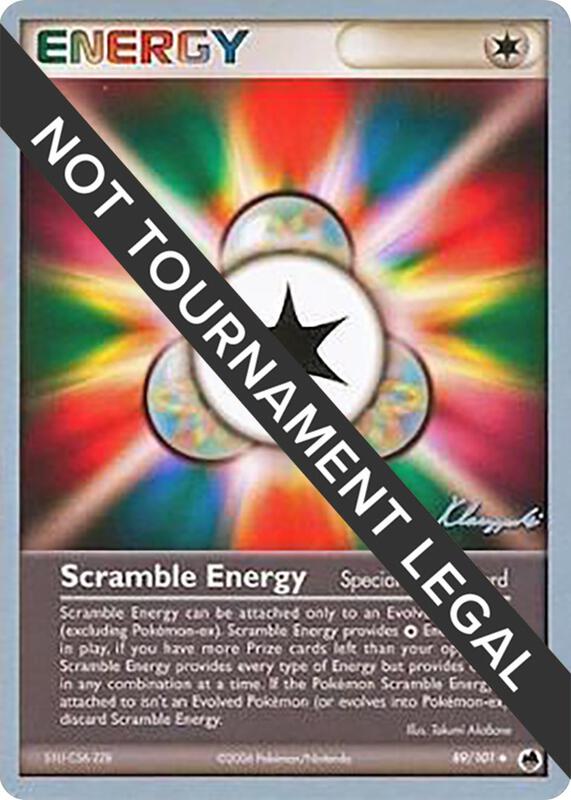 Scramble Energy - 2008 (Jason Klaczynski) 89/101 from World Championship Decks