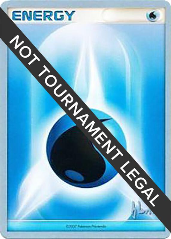 Water Energy - 2007 (Dylan Lefavour)  from World Championship Decks