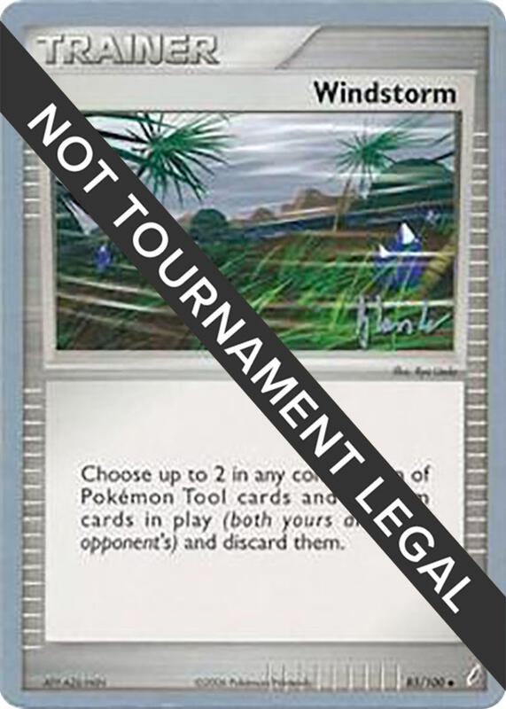 Windstorm - 2008 (Dylan Lefavour) 85/100 from World Championship Decks