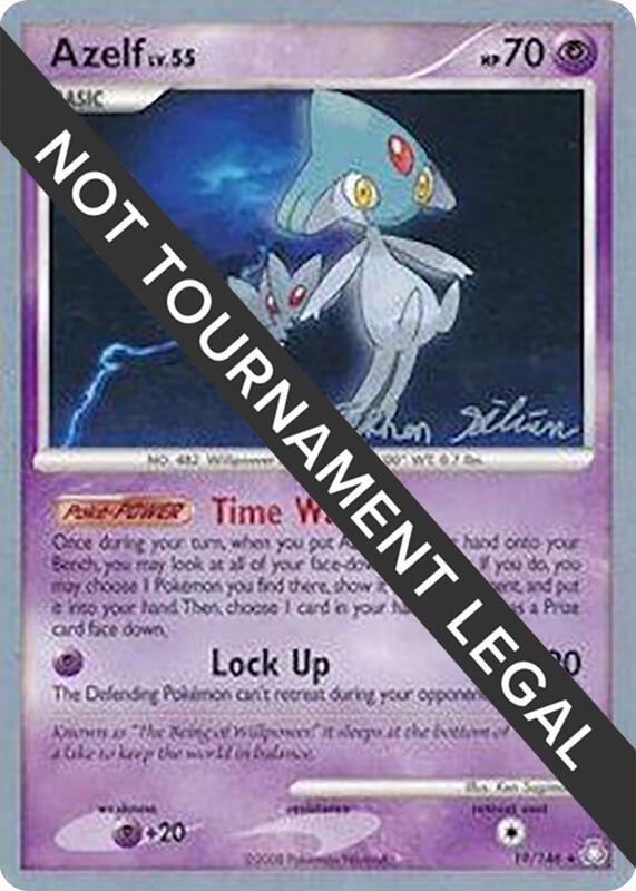 Azelf - 2009 (Stephen Silvestro) 19/146 from World Championship Decks