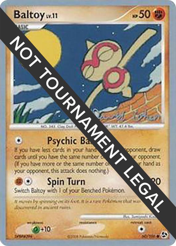 Baltoy - 2009 (David Cohen) 60/106 from World Championship Decks