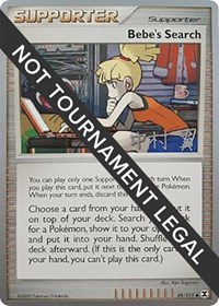 Bebe's Search - 2009 (Tsubasa Nakamura) #89/111 from World Championship Decks Pokemon card image