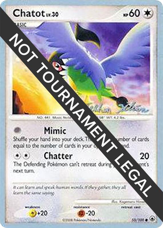 Chatot - 2009 (Stephen Silvestro) 55/100 from World Championship Decks