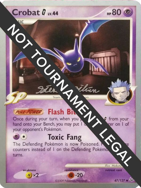 Crobat G - 2009 (Stephen Silvestro) 47/127 from World Championship Decks