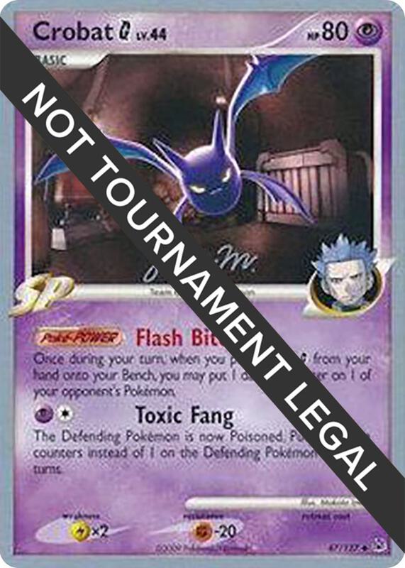 Crobat G - 2009 (Jason Martinez) 47/127 from World Championship Decks