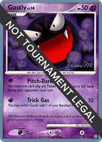 Gastly [Jason Martinez] #62 from Pokemon World Championships 2009 set