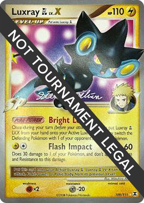 Luxray GL LV.X - 2009 (Stephen Silvestro) 109/111 from World Championship Decks