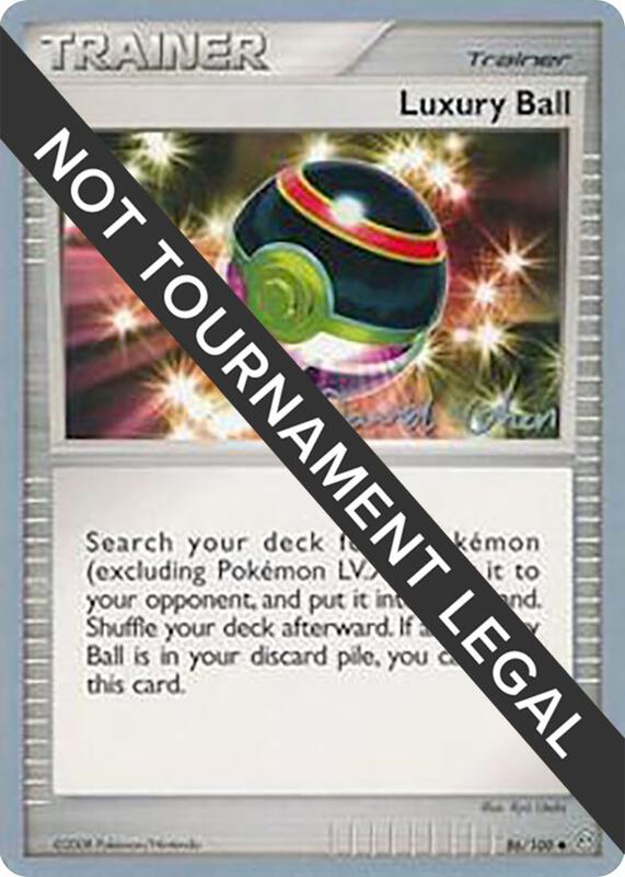 Luxury Ball - 2009 (David Cohen) 86/100 from World Championship Decks