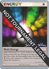 Multi Energy - 2009 (Stephen Silvestro) #118/123 from World Championship Decks Pokemon card image