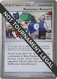 Roseanne's Research - 2009 (Stephen Silvestro) #125/132 from World Championship Decks Pokemon card image
