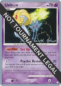 Uxie - 2009 (David Cohen) #43/146 from World Championship Decks Pokemon card image