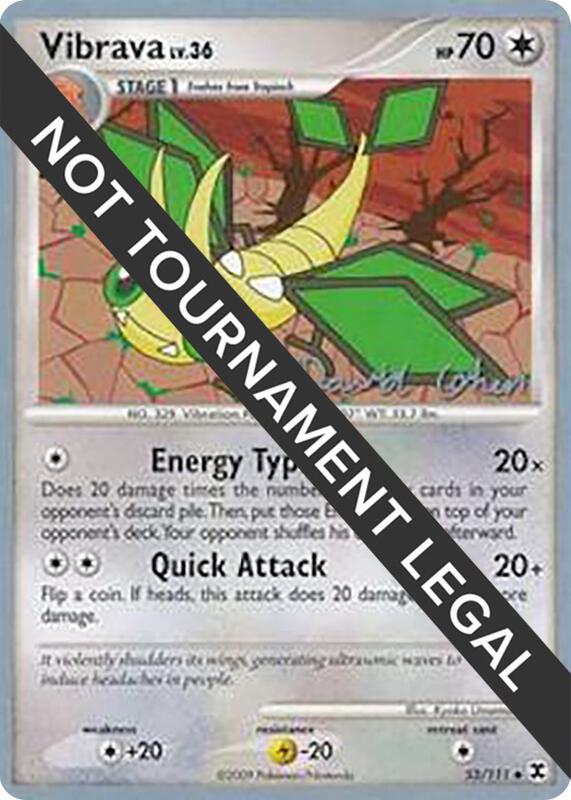 Vibrava - 2009 (David Cohen) 53/111 from World Championship Decks