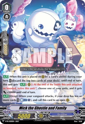 Mick the Ghostie and Family
