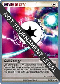 Call Energy - 2010 (Michael Pramawat) #92/100 from World Championship Decks Pokemon card image