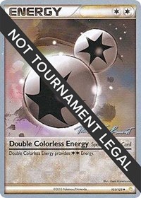 Double Colorless Energy - 2010 (Michael Pramawat) #103/123 from World Championship Decks Pokemon card image
