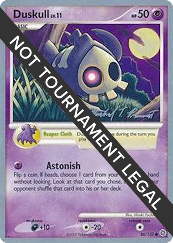 Duskull - 2010 (Michael Pramawat) 86/132 from World Championship Decks