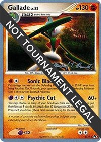 Gallade - 2010 (Michael Pramawat) #2/17 from World Championship Decks Pokemon card image