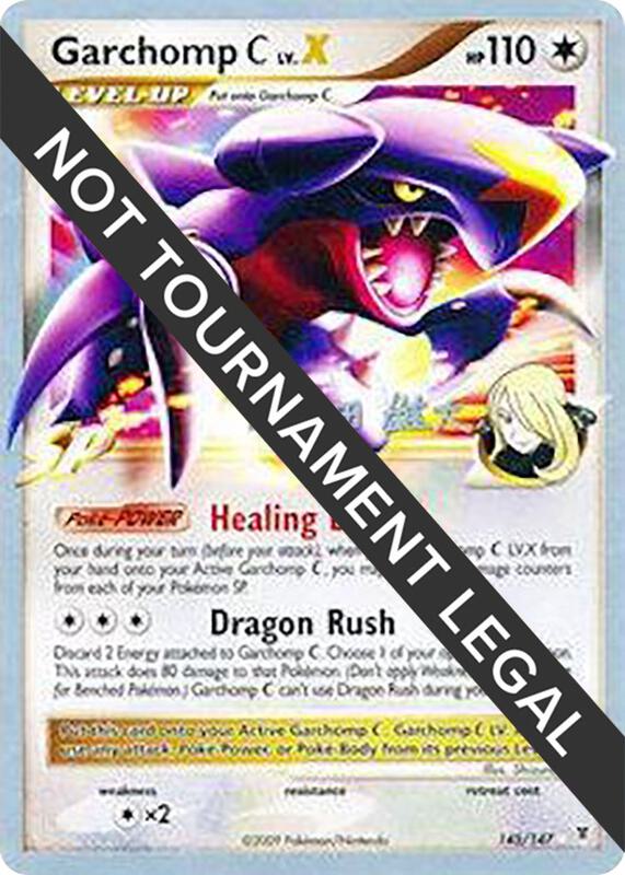 Garchomp C LV.X - 2010 (Yuta Komatsuda) 145/147 from World Championship Decks