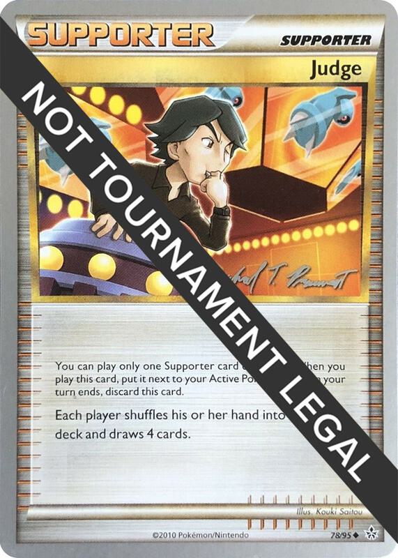 Judge - 2010 (Michael Pramawat) 78/95 from World Championship Decks