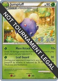 Jumpluff - 2010 (Yuka Furusawa) #6/123 from World Championship Decks Pokemon card image