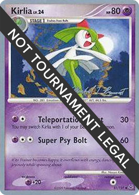 Kirlia - 2010 (Michael Pramawat) 51/127 from World Championship Decks