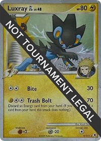 Luxray GL - 2010 (Mychael Bryan) #9/111 from World Championship Decks Pokemon card image