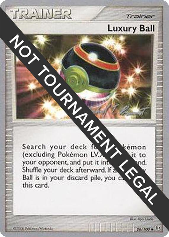 Luxury Ball - 2010 (Michael Pramawat) 86/100 from World Championship Decks