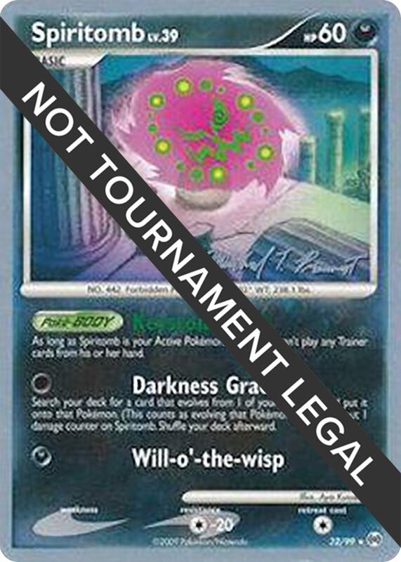 Spiritomb - 2010 (Michael Pramawat) 32/99 from World Championship Decks