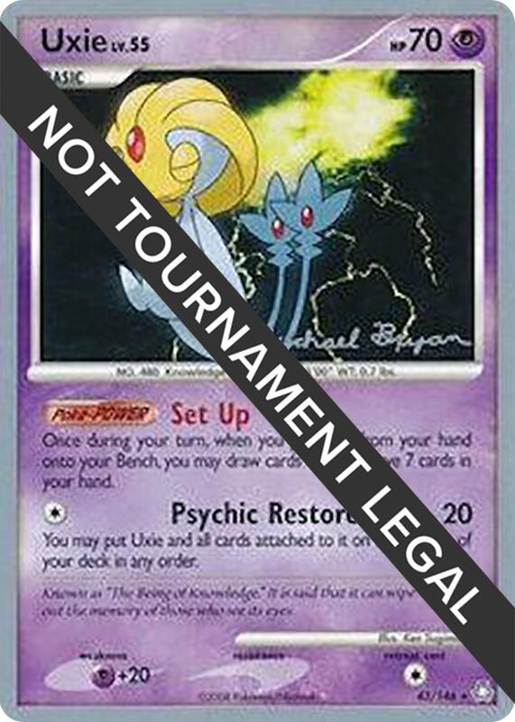 Uxie - 2010 (Mychael Bryan) 43/146 from World Championship Decks