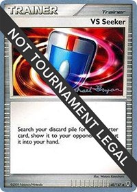 VS Seeker - 2010 (Mychael Bryan) #140/147 from World Championship Decks Pokemon card image