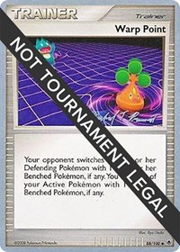 Warp Point - 2010 (Michael Pramawat) #88/100 from World Championship Decks Pokemon card image