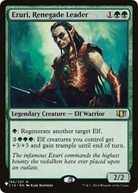 Ezuri, Renegade Leader (The List Reprints)
