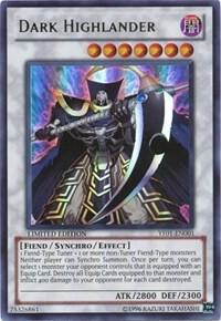 Dark Highlander - Yu-Gi-Oh! 5D's Manga Promotional Cards - YuGiOh
