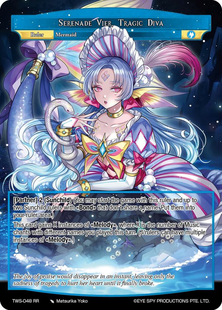 Serenade Vier, Tragic Diva