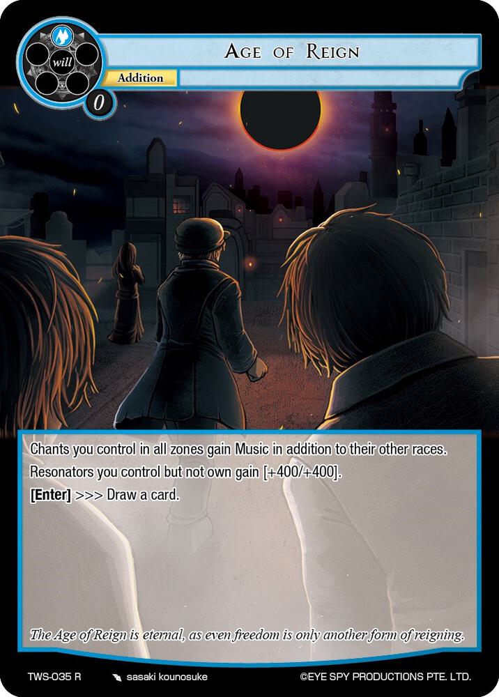 Age of Reign