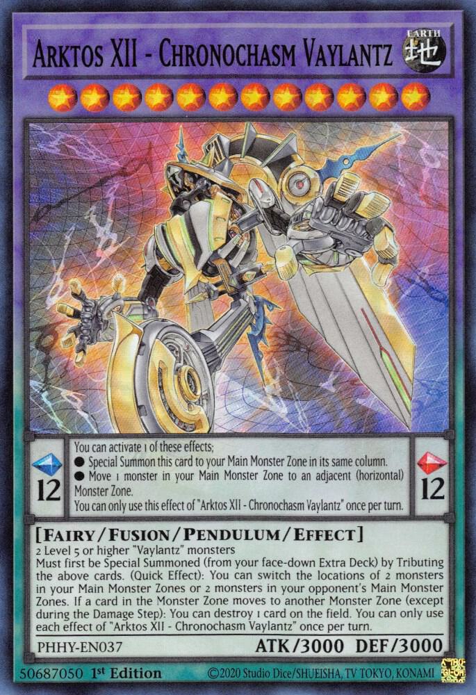 Arktos XII - Chronochasm Vaylantz - Photon Hypernova - YuGiOh