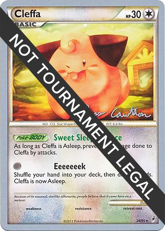 Cleffa - 2011 (Ross Cawthon) 24/95 from World Championship Decks