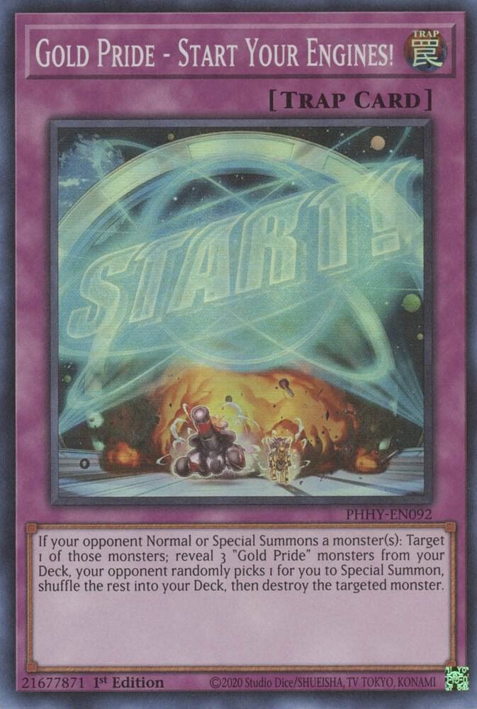 Gold Pride - Start Your Engines!