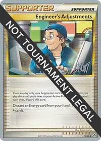 Engineer's Adjustments - 2011 (Christopher Kan) #75/95 from World Championship Decks Pokemon card image