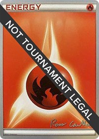 Fire Energy - 2011 (Ross Cawthon) from World Championship Decks Pokemon card image