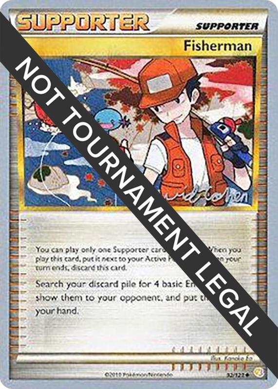 Fisherman - 2011 (David Cohen) 92/123 from World Championship Decks