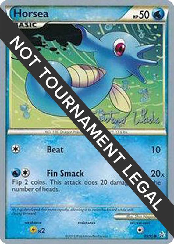 Horsea - 2011 (Gustavo Wada) 49/95 from World Championship Decks