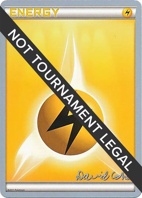 Lightning Energy - 2011 (David Cohen)  from World Championship Decks