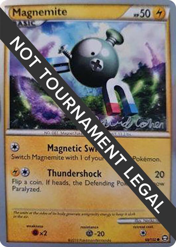 Magnemite - 2011 (David Cohen) 68/102 from World Championship Decks