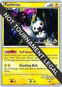Pachirisu - 2011 (Gustavo Wada) #18/95 from World Championship Decks Pokemon card image