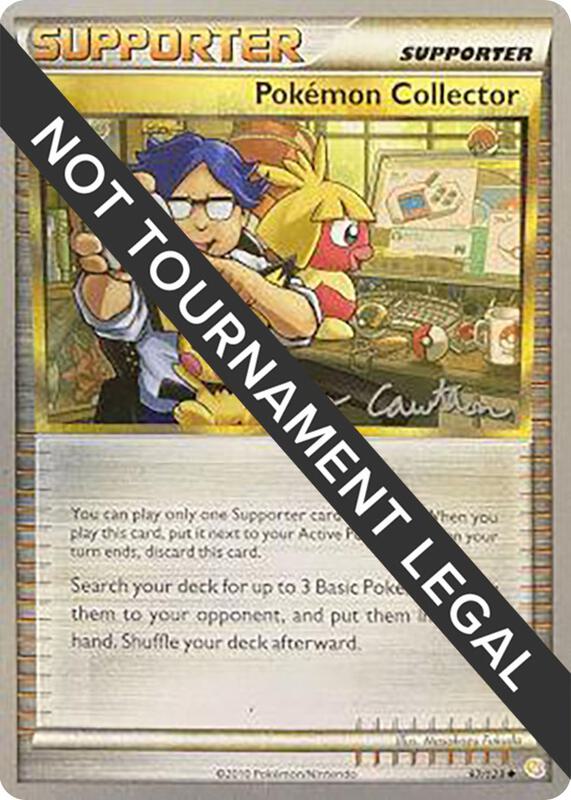 Pokemon Collector - 2011 (Ross Cawthon) 97/123 from World Championship Decks