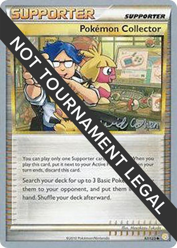 Pokemon Collector - 2011 (David Cohen) 97/123 from World Championship Decks
