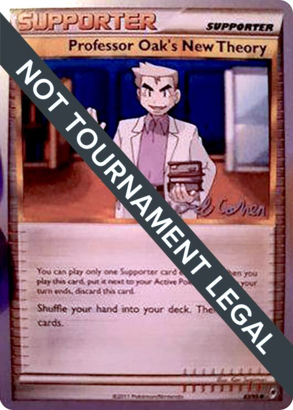 Professor Oak's New Theory - 2011 (David Cohen) 83/95 from World Championship Decks