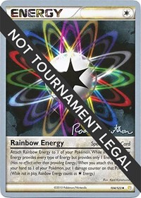 Rainbow Energy - 2011 (Ross Cawthon) #104/123 from World Championship Decks Pokemon card image